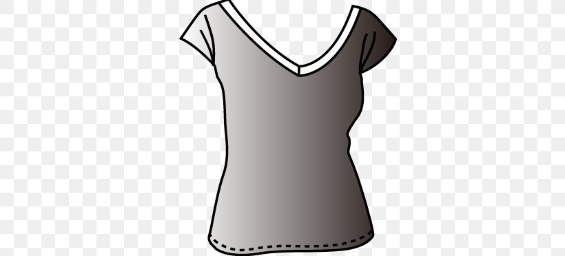 T-shirt Clothing Sleeveless Shirt, PNG, 500x372px, Tshirt, Black, Black And White, Blouse, Cheongsam Download Free