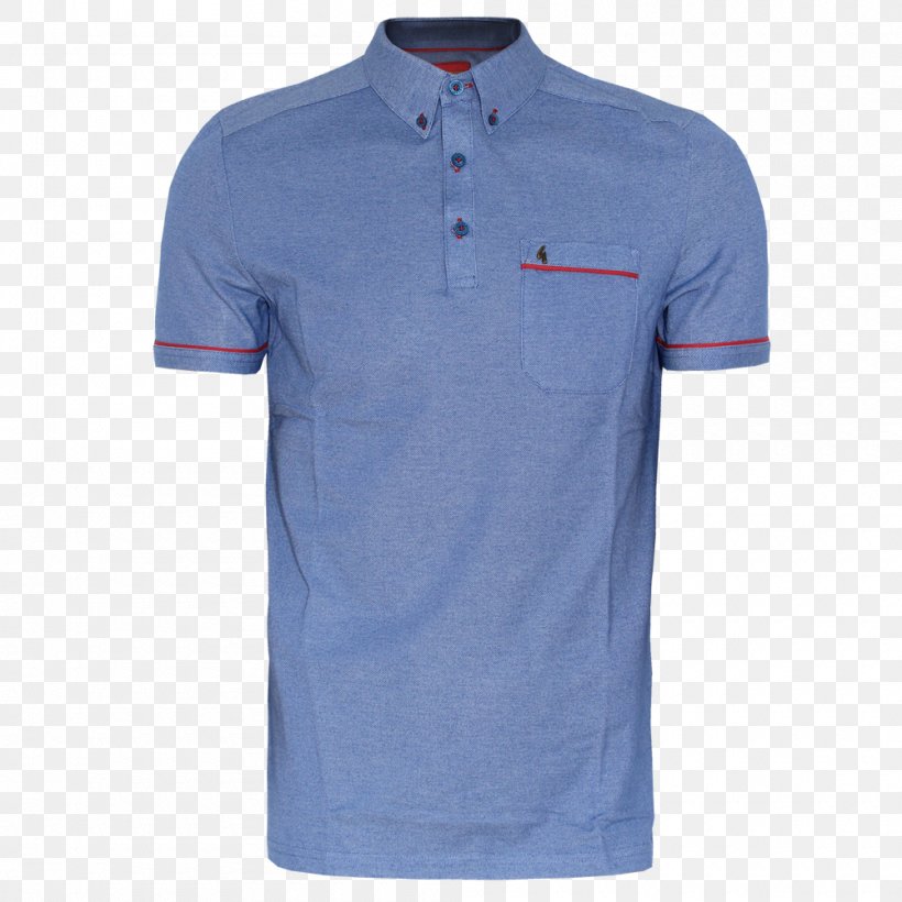 Tennis Polo Sleeve Polo Shirt, PNG, 1000x1000px, Tennis Polo, Active Shirt, Blue, Button, Collar Download Free