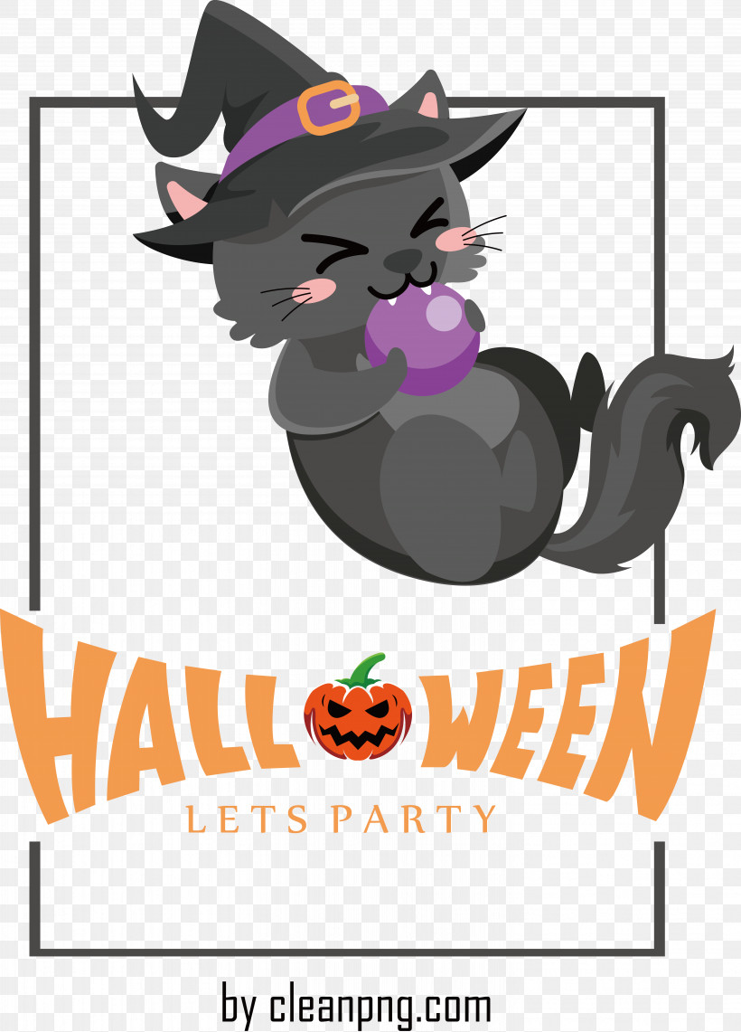 Halloween Party, PNG, 5907x8222px, Halloween, Cat, Halloween Party Download Free