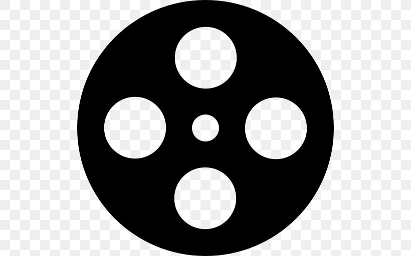 Film Reel Clip Art, PNG, 512x512px, Film, Black, Black And White, Cinema, Clapperboard Download Free