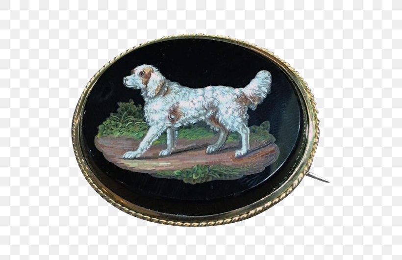 English Setter Dog Breed Spaniel Brooch, PNG, 530x530px, English Setter, Antique, Art, Breed, Brooch Download Free