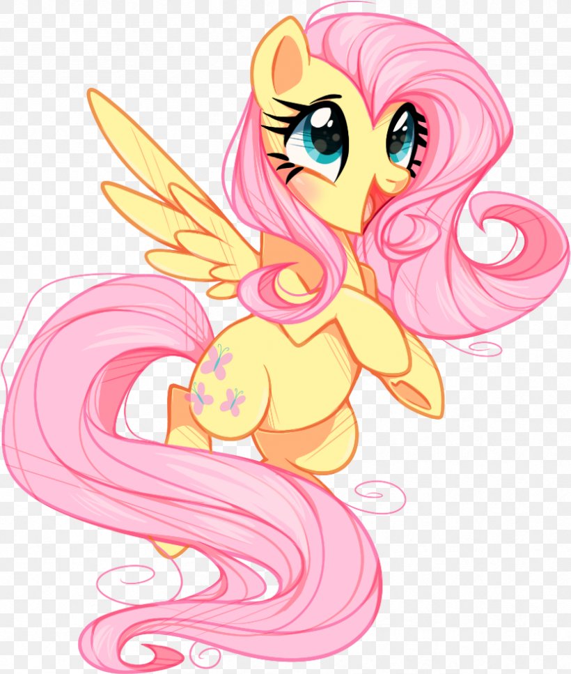 Fluttershy Drawing DeviantArt Fan Art, PNG, 833x983px, Watercolor, Cartoon, Flower, Frame, Heart Download Free