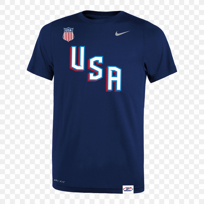 Sports Fan Jersey T-shirt Dri-FIT Nike Clothing, PNG, 1000x1000px, Sports Fan Jersey, Active Shirt, Blue, Brand, Clothing Download Free