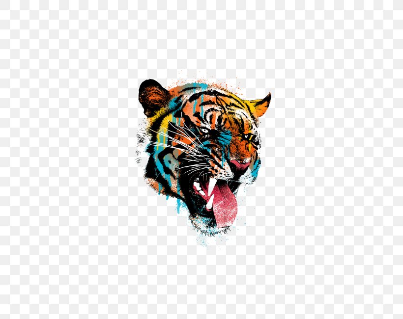 T-shirt Clothing Amazon.com Printing Cotton, PNG, 650x650px, Tshirt, Amazoncom, Art, Big Cats, Canvas Download Free