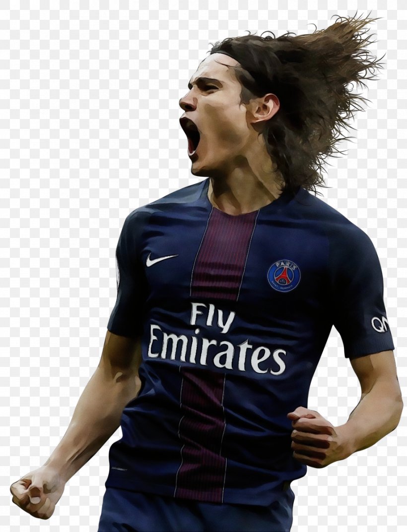 Cartoon Football, PNG, 917x1200px, 2018 World Cup, Watercolor, Edinson Cavani, Football, Football Player Download Free