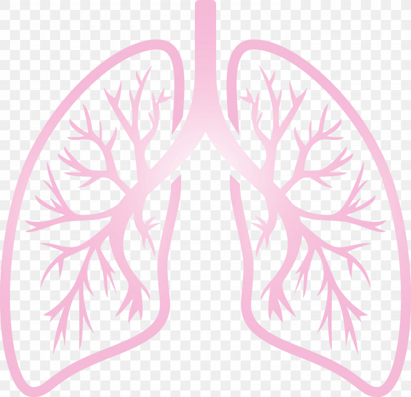 Pink Symmetry, PNG, 3000x2904px, Lungs, Corona Virus Disease, Covid, Paint, Pink Download Free