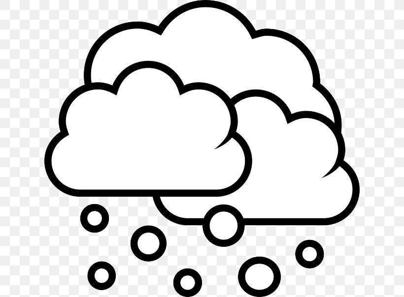 Clip Art Openclipart Vector Graphics Snow Cloud, PNG, 640x604px, Snow, Area, Black, Black And White, Cloud Download Free