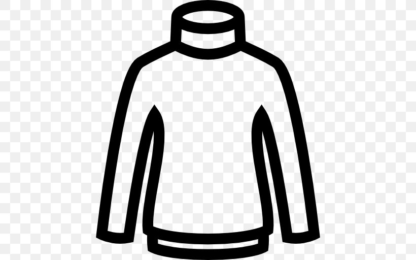 Sleeve Clothing Sweater Clip Art, PNG, 512x512px, Sleeve, Black, Black And White, Clothing, Dress Download Free