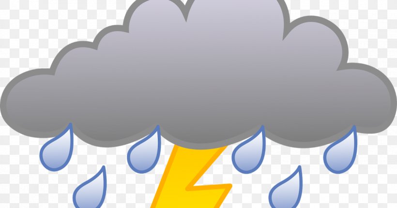 Thunderstorm Tropical Storms And Hurricanes Clip Art, PNG, 1200x630px, Storm, Blue, Cloud, Drawing, Lightning Download Free