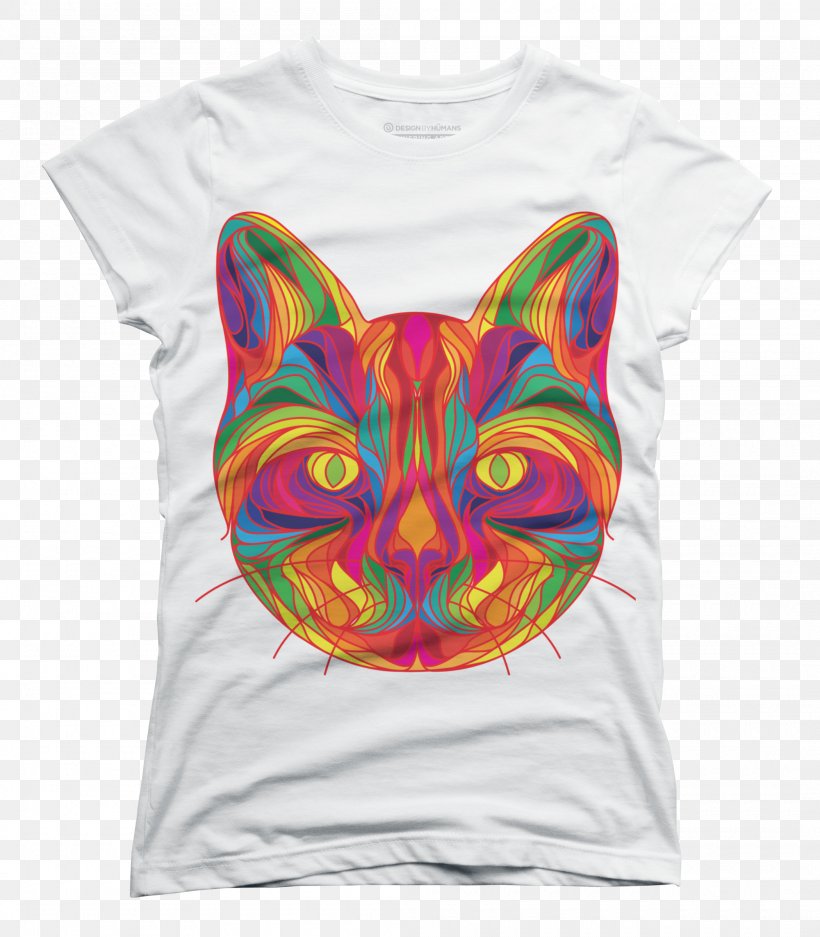T-shirt Cat Sleeve Sweater, PNG, 2100x2400px, Tshirt, Art, Cat, Clothing, Color Download Free