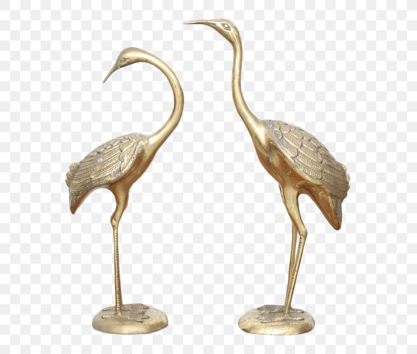 Crane Bronze Sculpture Figurine Garden Sculpture, PNG, 627x698px, Crane, Alibaba Group, Beak, Bird, Brass Download Free