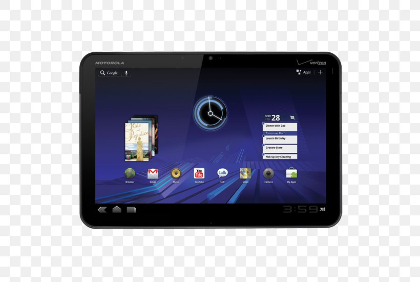 Motorola Xoom Motorola Xyboard Nexus S Android, PNG, 550x550px, Motorola Xoom, Android, Android Honeycomb, Computer Accessory, Display Device Download Free