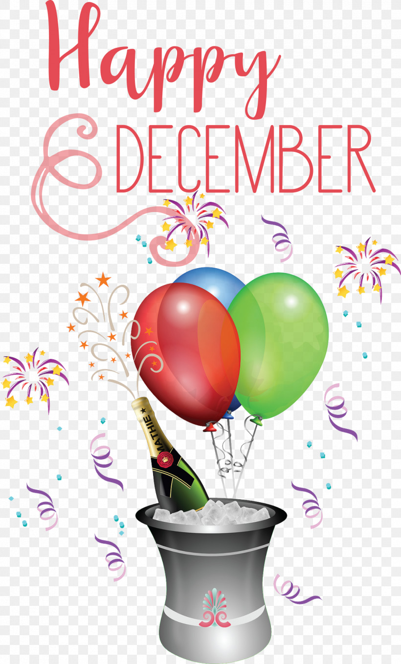 Happy December Winter, PNG, 1810x3000px, Happy December, Bottle, Champagne, Champagne Glass, Drawing Download Free