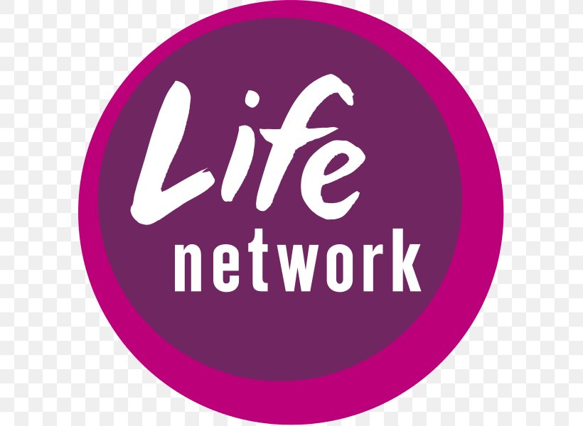 Life Network Logo The Life Channel Brand Slice, PNG, 600x600px, Logo, Area, Brand, Logo Tv, Magenta Download Free