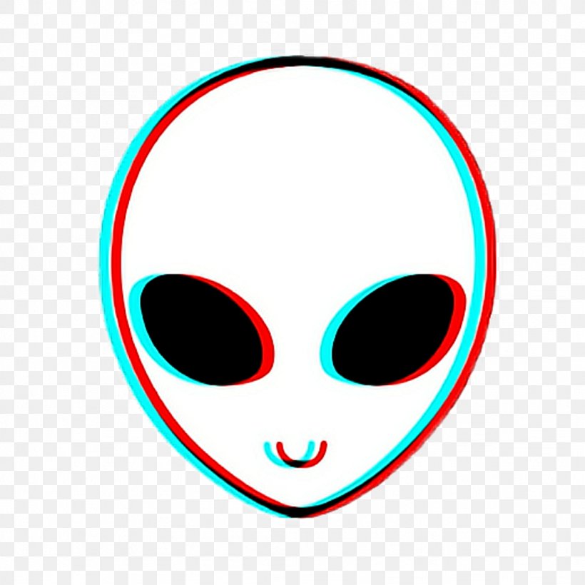Sticker Decal Extraterrestrial Life Image Alien, PNG, 1024x1024px, Sticker, Alien, Art, Cheek, Decal Download Free