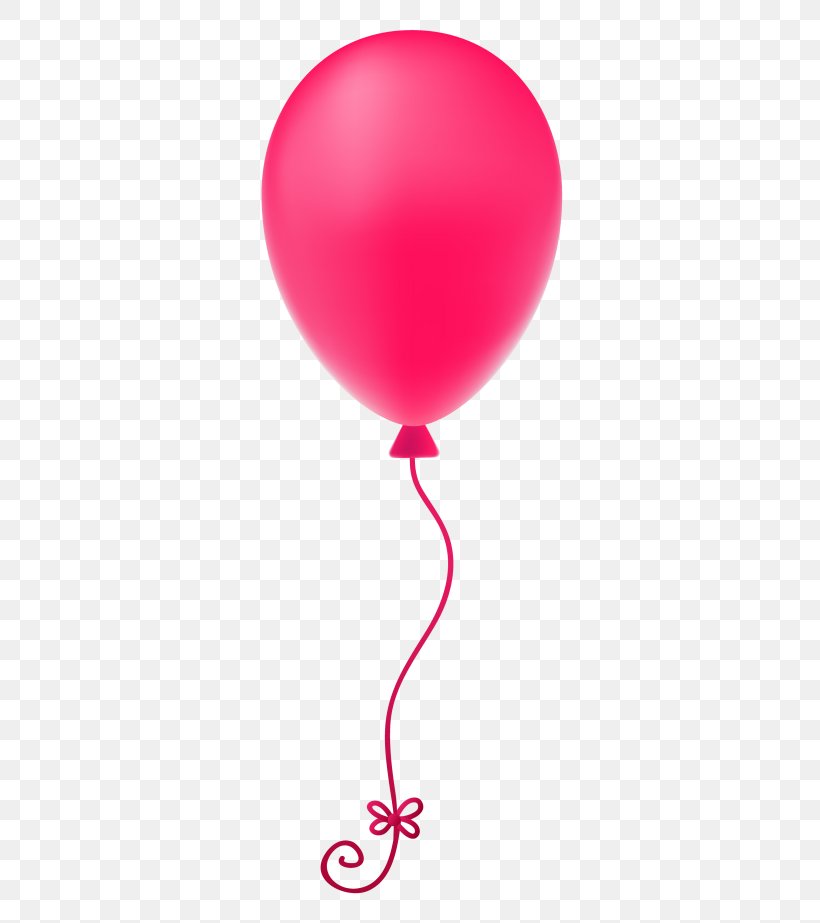 Balloon Pink Party Horn Clip Art, PNG, 500x923px, Balloon, Color, Heart, Hot Air Balloon, Magenta Download Free