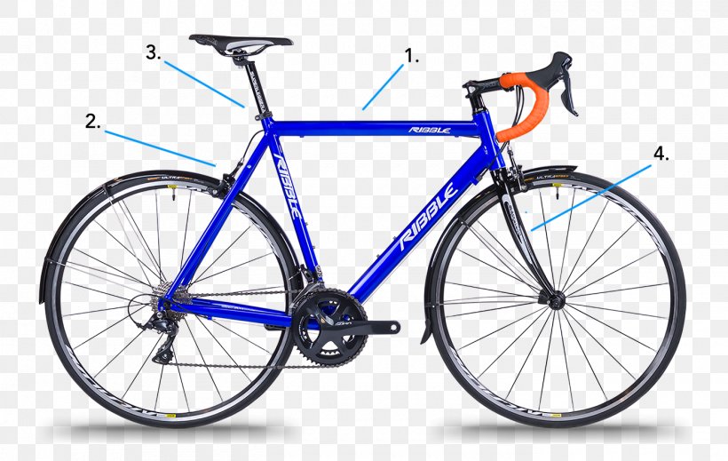 Bicycle Frames Cyclesport North Ltd Audax Racing Bicycle, PNG, 1400x887px, Bicycle, Audax, Bicycle Accessory, Bicycle Cranks, Bicycle Frame Download Free