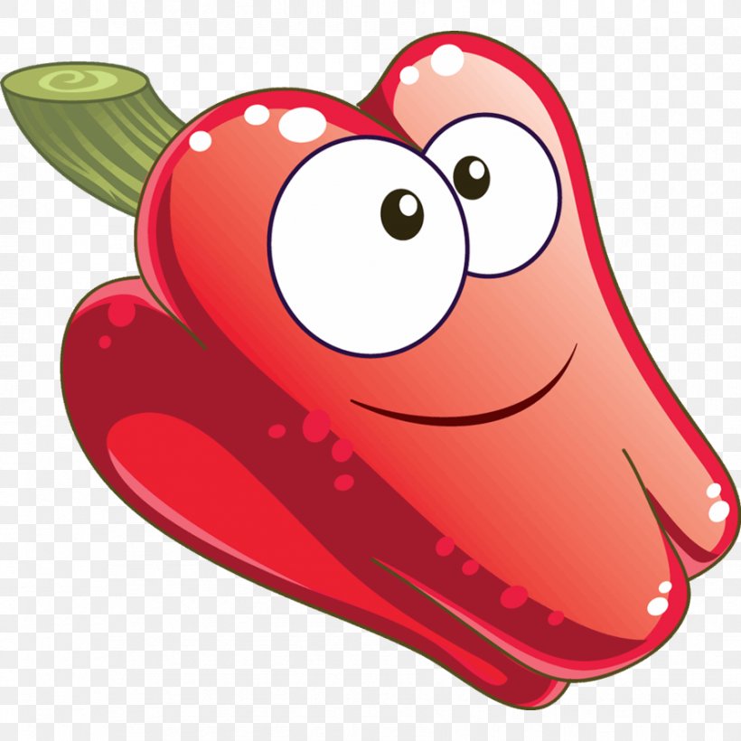 Capsicum Sticker Bell Pepper Child Strawberry, PNG, 892x892px, Watercolor, Cartoon, Flower, Frame, Heart Download Free