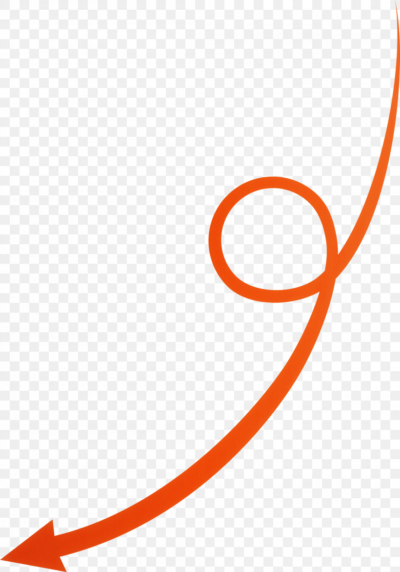 Curved Arrow, PNG, 2100x3000px, Curved Arrow, Line, Orange Download Free