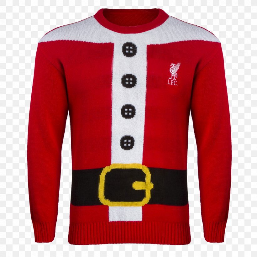 Liverpool F.C.–Manchester United F.C. Rivalry Christmas Jumper Sweater Premier League, PNG, 1200x1200px, Liverpool Fc, Bluza, Christmas, Christmas Gift, Christmas Jumper Download Free