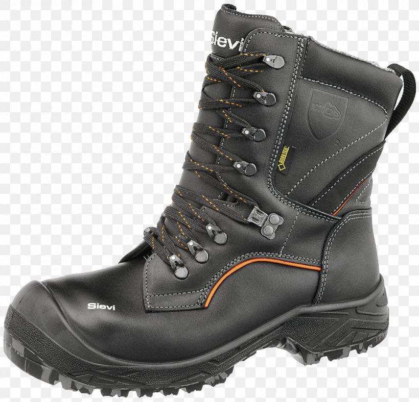 Motorcycle Boot Sievin Jalkine Steel-toe Boot Gore-Tex Shoe, PNG, 1090x1048px, Motorcycle Boot, Black, Boot, Chainsaw, Combat Boot Download Free