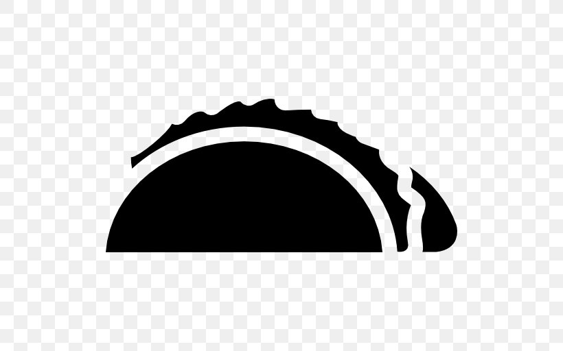 Taco Fast Food Mexican Cuisine, PNG, 512x512px, Taco, Black, Black And White, Brand, Chile Relleno Download Free