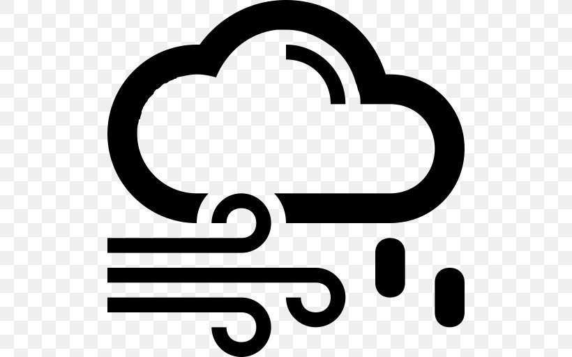 Weather Forecasting Rain And Snow Mixed Wind, PNG, 512x512px, Weather Forecasting, Area, Black And White, Brand, Climate Download Free