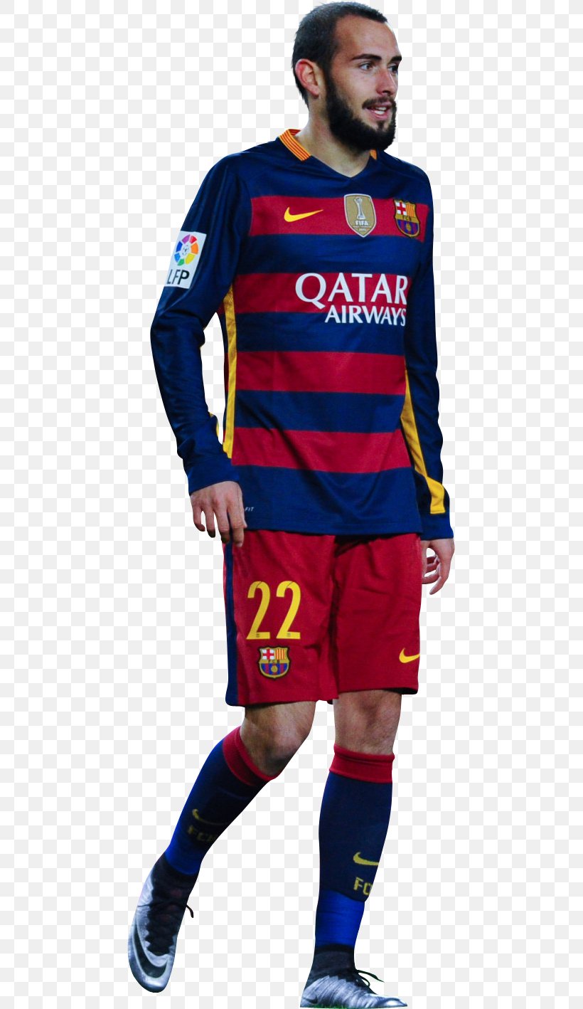 Aleix Vidal Jersey FC Barcelona Soccer Player Football, PNG, 461x1418px, Aleix Vidal, Blue, Electric Blue, Fc Barcelona, Football Download Free