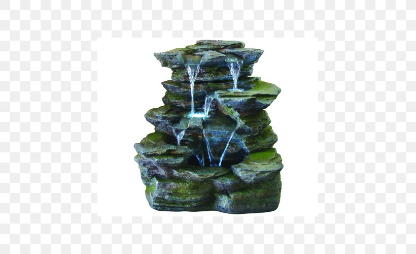 Como Springs Fountain Light-emitting Diode Water Feature LED Lamp, PNG, 500x500px, Fountain, Artifact, Cascade, Ceramic, Flowerpot Download Free