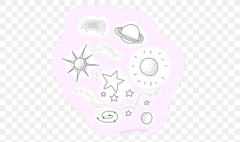 Drawing Outer Space We Heart It Instagram, PNG, 500x486px, Drawing, Astronaut, Instagram, Lilac, Organism Download Free