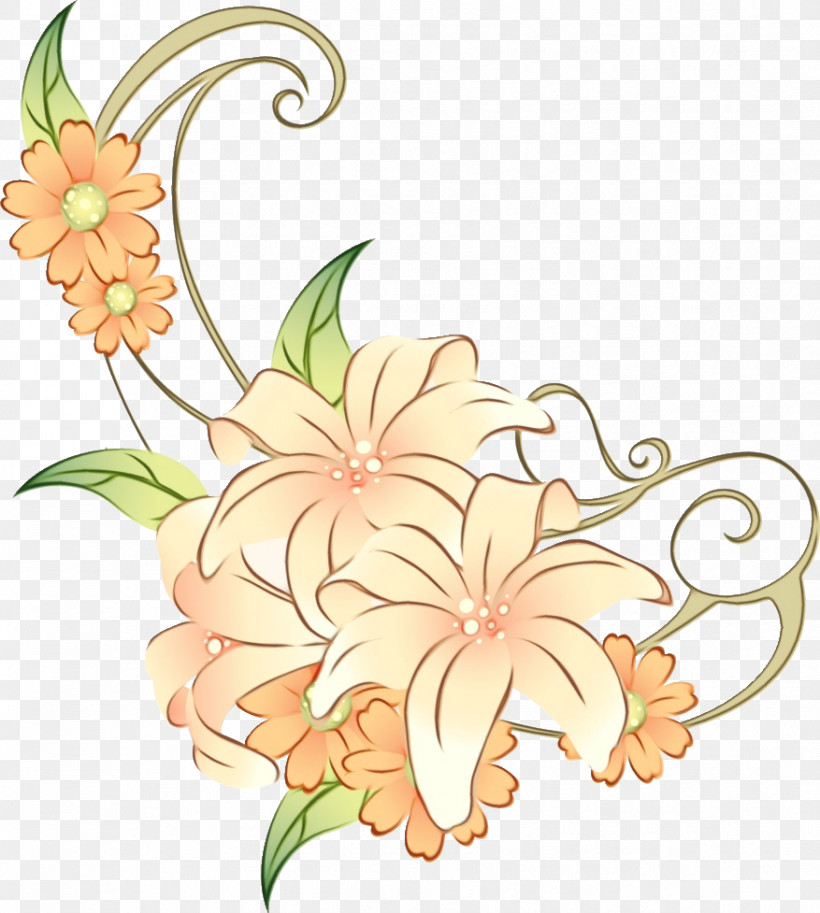 Floral Design, PNG, 877x977px, Lily Flower, Character, Chrysanthemum, Cut Flowers, Floral Design Download Free