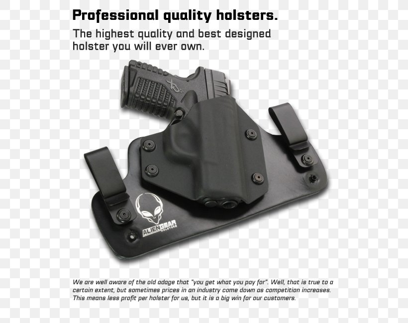 Gun Holsters Alien Gear Holsters Firearm Smith & Wesson M&P Kydex, PNG, 584x650px, Gun Holsters, Alien Gear Holsters, Concealed Carry, Firearm, Gfycat Download Free