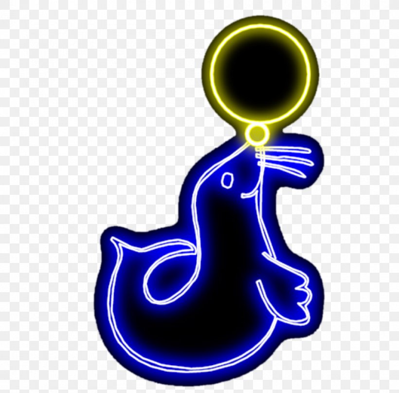 Sea Lion Blue Yellow, PNG, 950x935px, Sea Lion, Blue, Brass Instrument, Color, Electric Blue Download Free