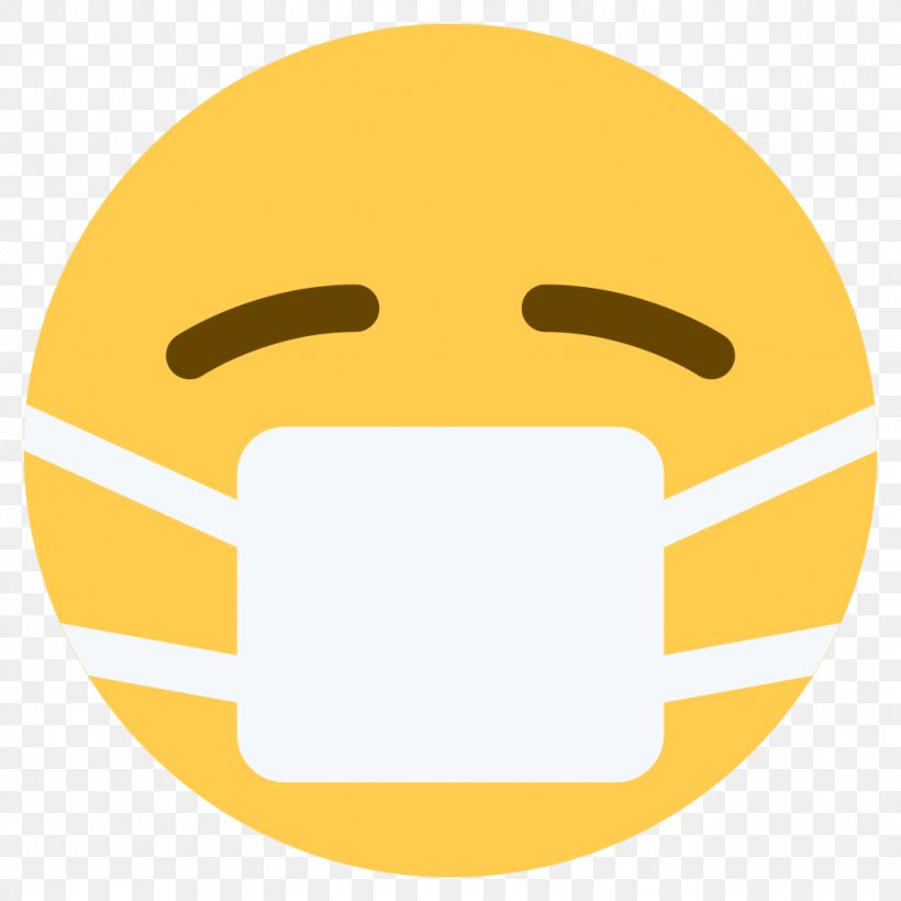 Surgical Mask Emoji Surgery Health Care, PNG, 1024x1024px, Surgical Mask, Clinic, Disease, Emoji, Emojipedia Download Free