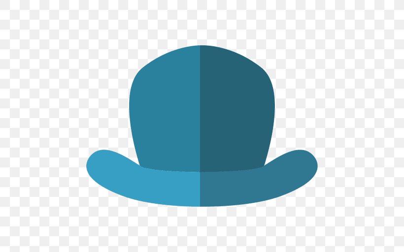 Top Hat FLAT Hat Sombrero Azul Clip Art, PNG, 512x512px, Hat, Aqua, Azure, Blue, Clothing Download Free