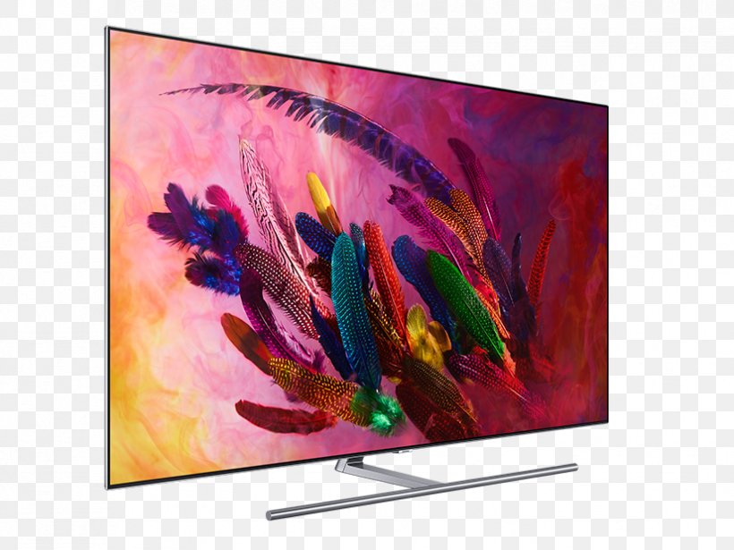 4K Resolution Smart TV Quantum Dot Display Samsung Q7FN, PNG, 826x620px, 4k Resolution, Computer Monitor, Display Device, Flat Panel Display, Highdefinition Television Download Free