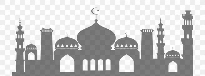 Badshahi Mosque Mecca Islam, PNG, 935x350px, Badshahi Mosque, Arch, Black And White, Brand, Eid Alfitr Download Free