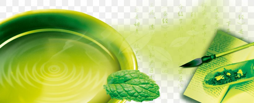 Green Tea Tea Culture Packaging And Labeling, PNG, 1593x648px, Tea, Advertising, Banner, Chawan, Green Download Free