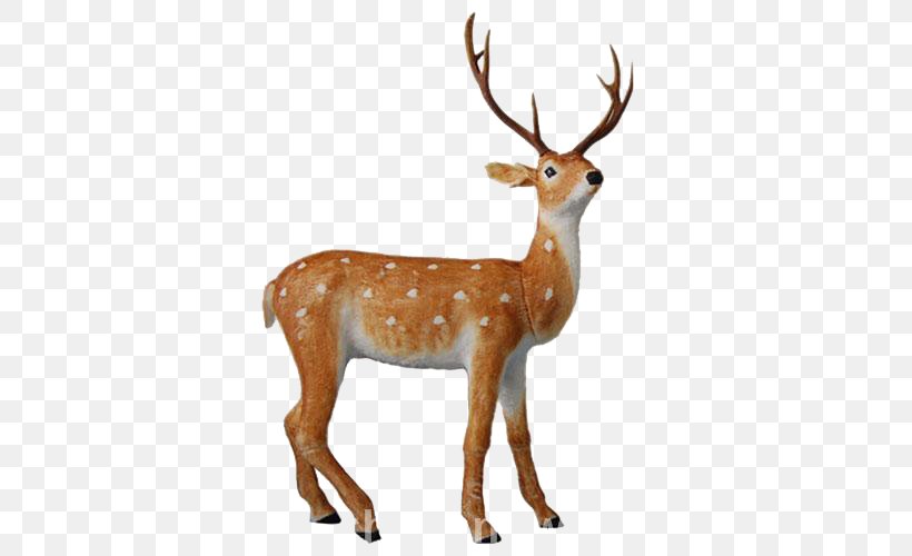 Reindeer Elk Red Deer White-tailed Deer, PNG, 500x500px, Reindeer, Antler, Art, Deer, Elk Download Free
