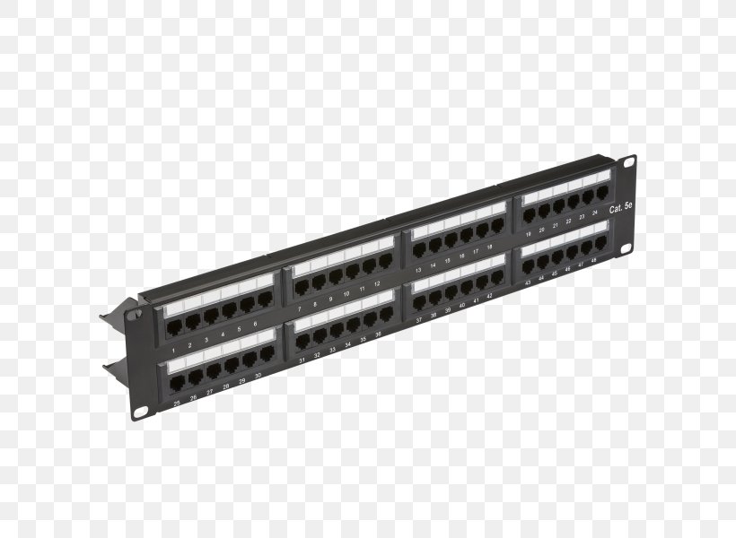 Cable Management Patch Panels Category 6 Cable Electrical Cable Twisted Pair, PNG, 600x600px, Cable Management, Category 5 Cable, Category 6 Cable, Computer Port, Electrical Cable Download Free