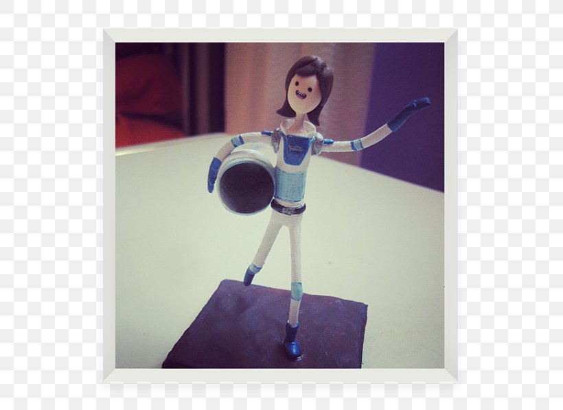 Figurine Shoulder Megaphone, PNG, 600x598px, Figurine, Balance, Blue, Joint, Megaphone Download Free
