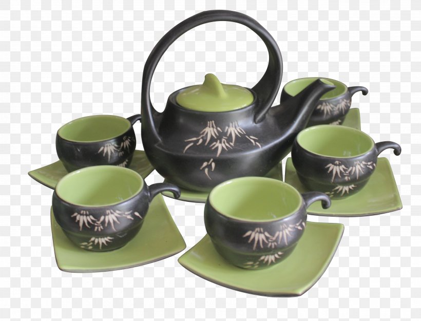 Kettle Tea Pottery Ceramic, PNG, 3595x2741px, Kettle, Ceramic, Cookware And Bakeware, Cup, Dinnerware Set Download Free