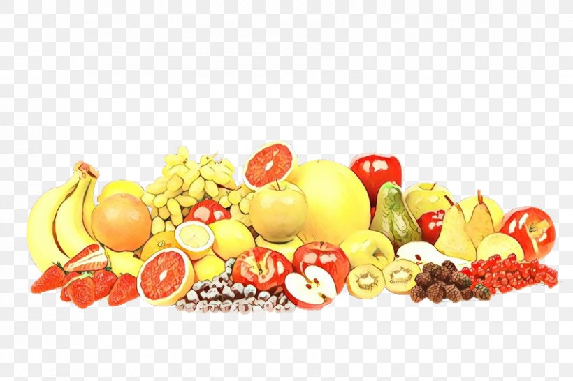 Yellow Food Food Group Fruit Vegetarian Food, PNG, 849x566px, Cartoon, Cuisine, Food, Food Group, Fruit Download Free