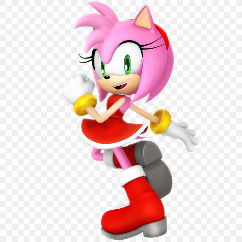 Amy Rose Sonic Generations Knuckles The Echidna Video Games Tails, PNG, 1024x1024px, Amy Rose, Action Figure, Cartoon, Doctor Eggman, Fictional Character Download Free