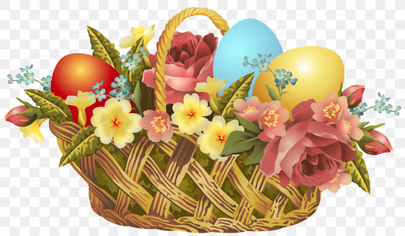 Easter Egg, PNG, 1600x936px, Easter Basket Cartoon, Artificial Flower, Basket, Bouquet, Cut Flowers Download Free