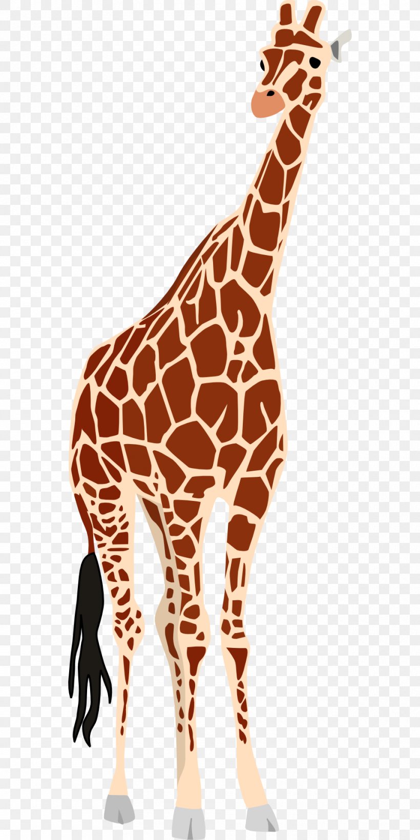 Giraffe Okapi Clip Art, PNG, 960x1920px, Giraffe, Animal, Animal Figure, Giraffidae, Mammal Download Free