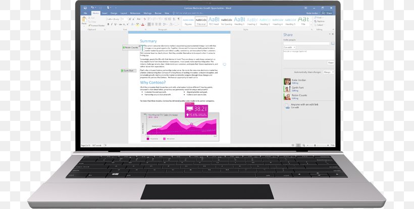 Laptop Microsoft Office 2016 Microsoft Office 365 Microsoft Word, PNG, 713x415px, Laptop, Acer, Brand, Display Device, Document Download Free