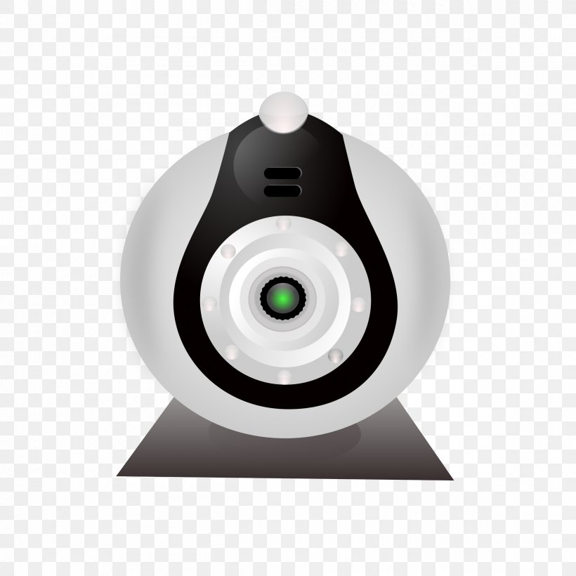 Webcam Photography Clip Art, PNG, 2400x2400px, Webcam, Black And White, Camera Lens, Internet, Multimedia Download Free