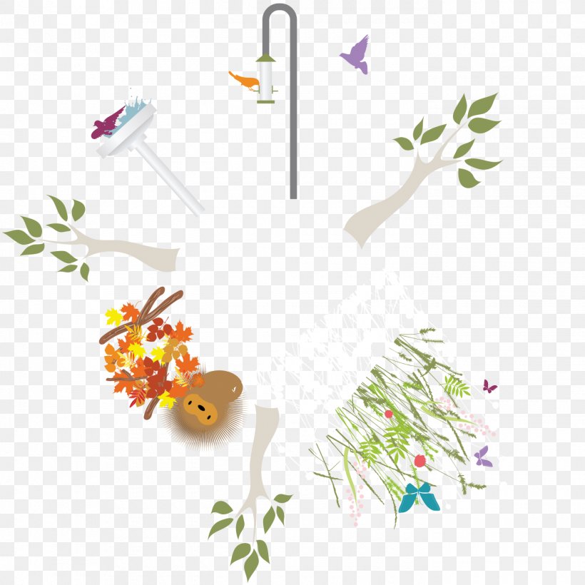 Petal Clip Art Floral Design Sticker, PNG, 1400x1400px, Petal, Branch, Branching, Butterfly, Flora Download Free