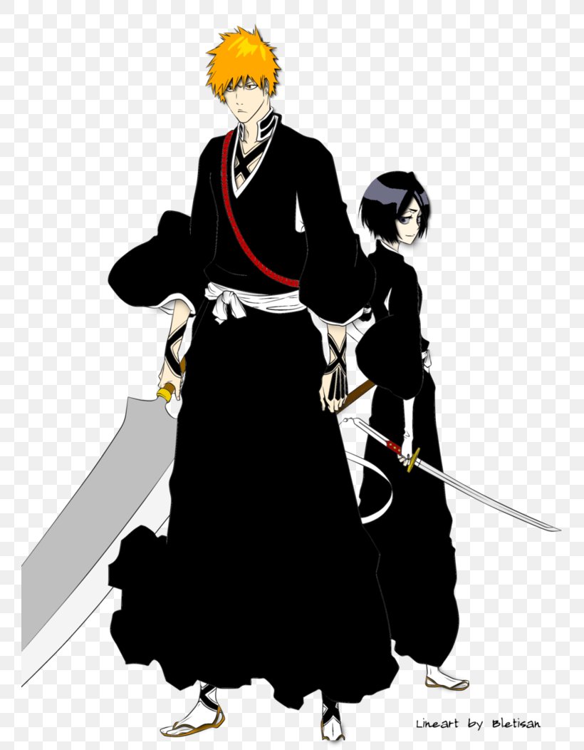 Rukia Kuchiki Ichigo Kurosaki Renji Abarai Byakuya Kuchiki Kenpachi Zaraki, PNG, 759x1052px, Watercolor, Cartoon, Flower, Frame, Heart Download Free